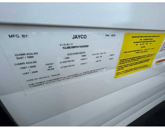 2027 Jay Flight 261BHS Travel Trailer at Homestead RV Center STOCK# 2794 Photo 2