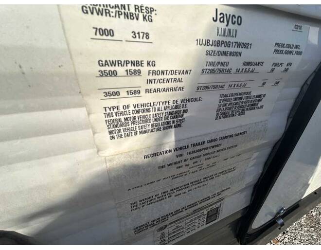 2016 Jayco Jay Flight SLX 267BHSW Travel Trailer at Homestead RV Center STOCK# 2826 Photo 9