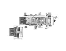 2023 Salem FSX MAX Toy Hauler 265RTK Travel Trailer at Homestead RV Center STOCK# 2100 Floor plan Image