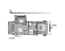 2024 Salem Cruise Lite 24RLXLX PLATINUM Travel Trailer at Homestead RV Center STOCK# 2216 Floor plan Image